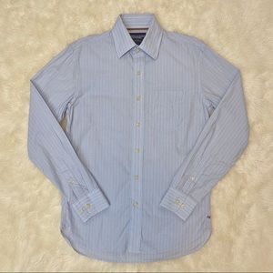 American Eagle Striped Button Up Shirt